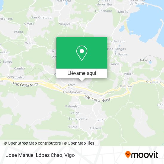 Mapa Jose Manuel López Chao