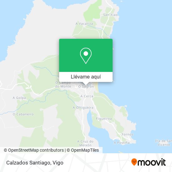 Mapa Calzados Santiago