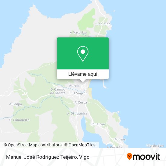 Mapa Manuel José Rodriguez Teijeiro
