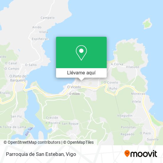 Mapa Parroquia de San Esteban