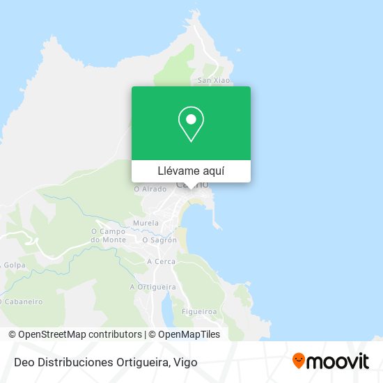 Mapa Deo Distribuciones Ortigueira
