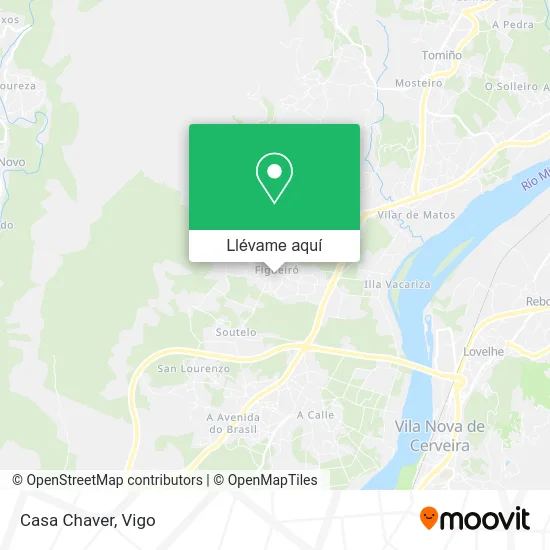 Mapa Casa Chaver