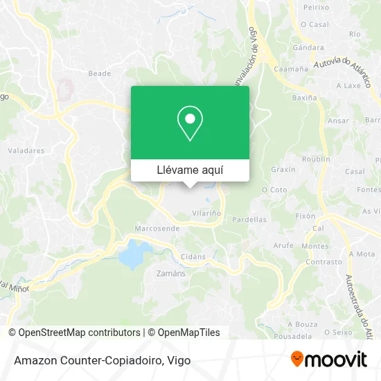 Mapa Amazon Counter-Copiadoiro