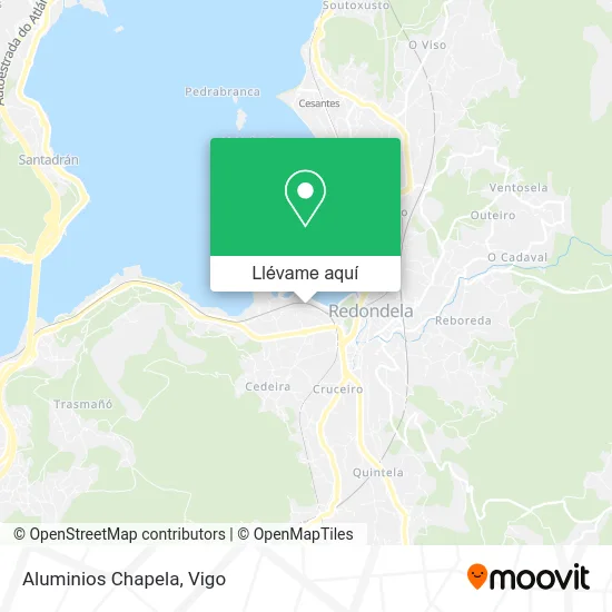 Mapa Aluminios Chapela