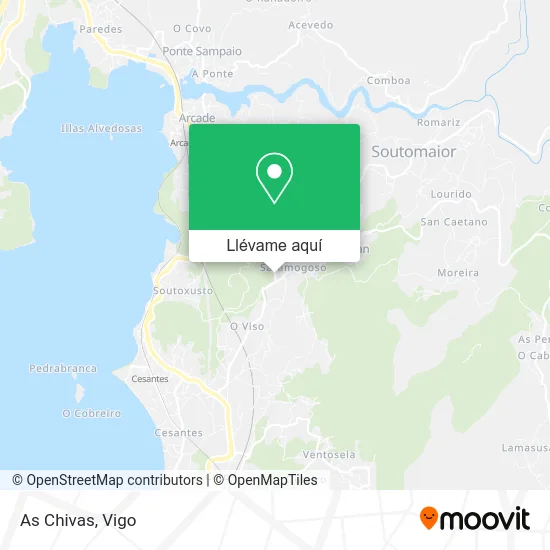 Mapa As Chivas