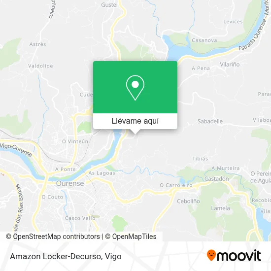 Mapa Amazon Locker-Decurso
