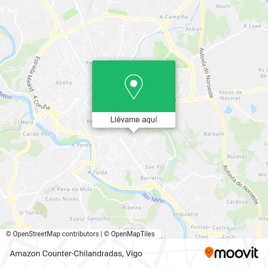 Mapa Amazon Counter-Chilandradas