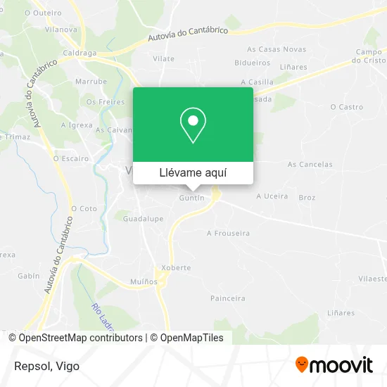 Mapa Repsol