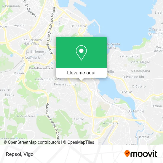 Mapa Repsol