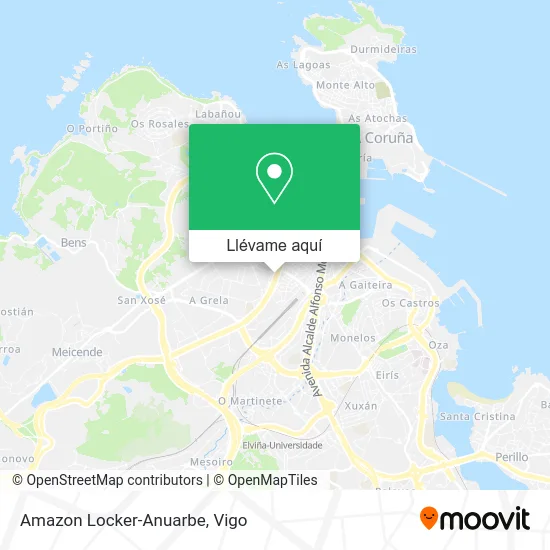 Mapa Amazon Locker-Anuarbe