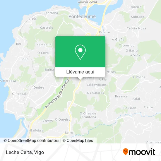 Mapa Leche Celta