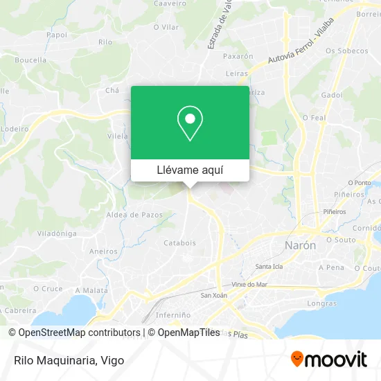 Mapa Rilo Maquinaria