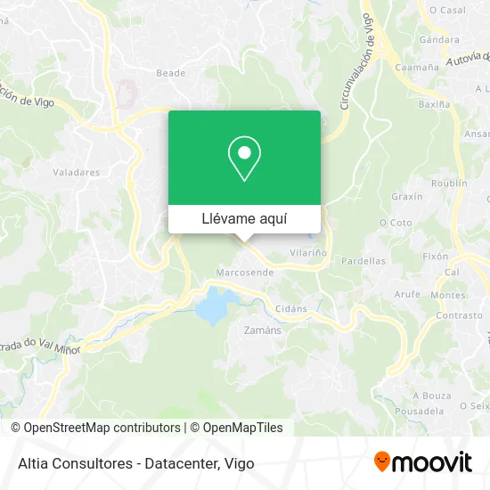 Mapa Altia Consultores - Datacenter