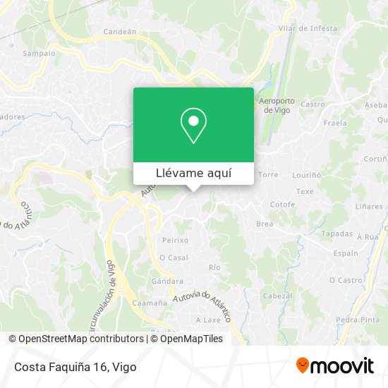 Mapa Costa Faquiña 16