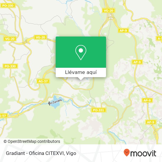 Mapa Gradiant - Oficina CITEXVI
