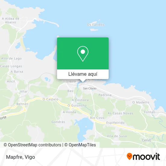 Mapa Mapfre