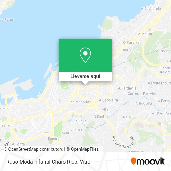 Mapa Raso Moda Infantil Charo Rico