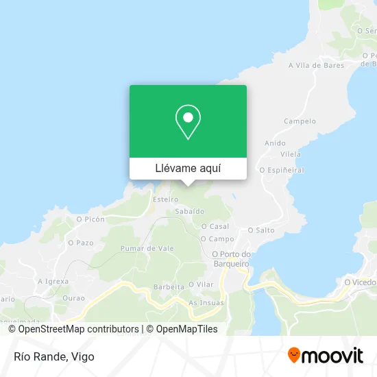 Mapa Río Rande