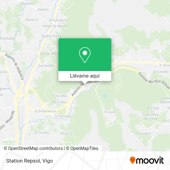Mapa Station Repsol