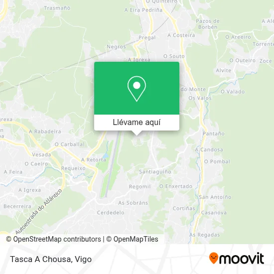 Mapa Tasca A Chousa