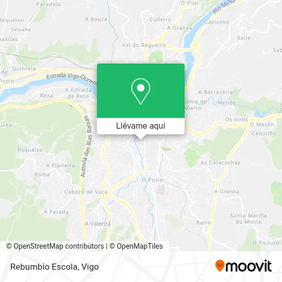 Mapa Rebumbio Escola