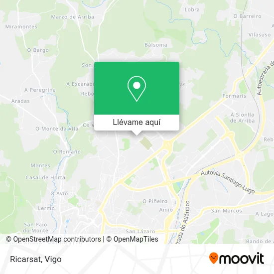 Mapa Ricarsat