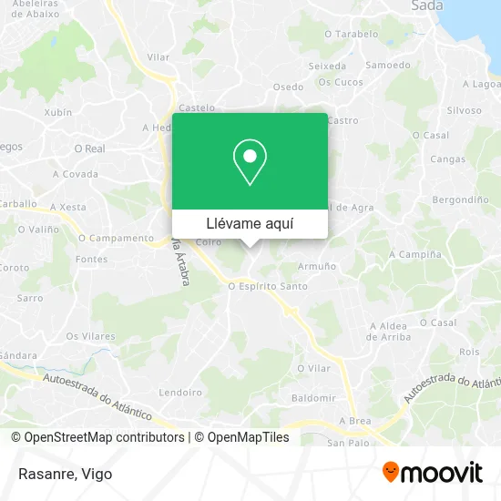Mapa Rasanre