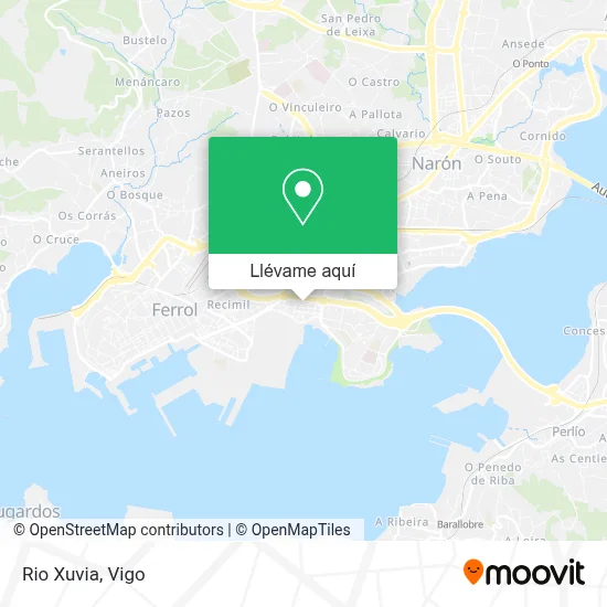 Mapa Rio Xuvia