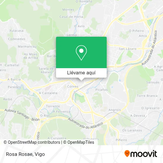 Mapa Rosa Rosae