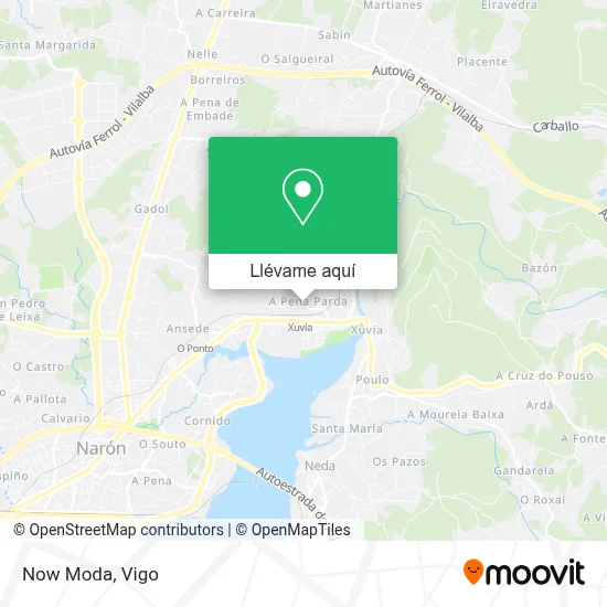 Mapa Now Moda
