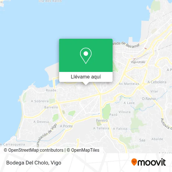 Mapa Bodega Del Cholo