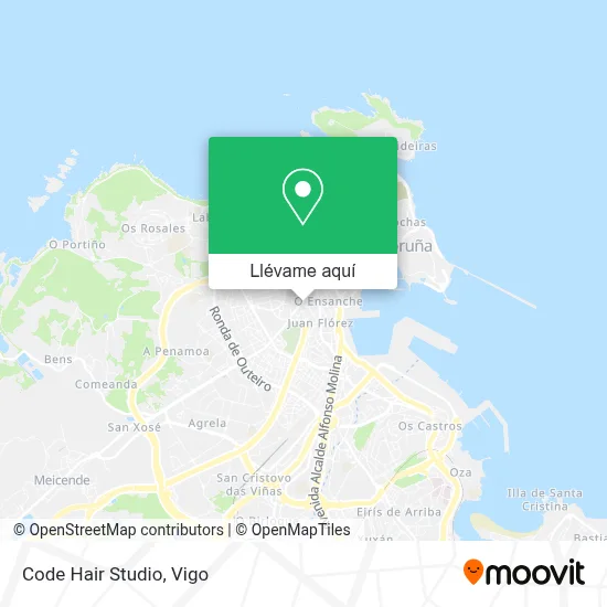 Mapa Code Hair Studio