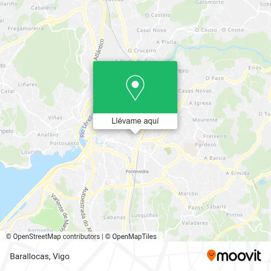 Mapa Barallocas