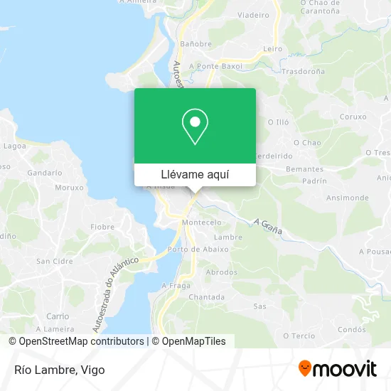 Mapa Río Lambre