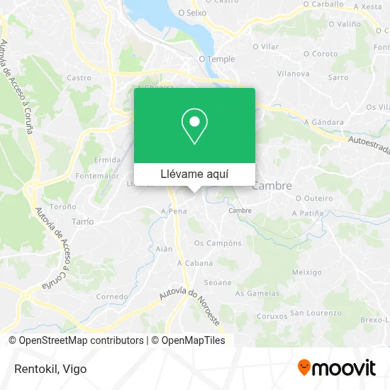 Mapa Rentokil