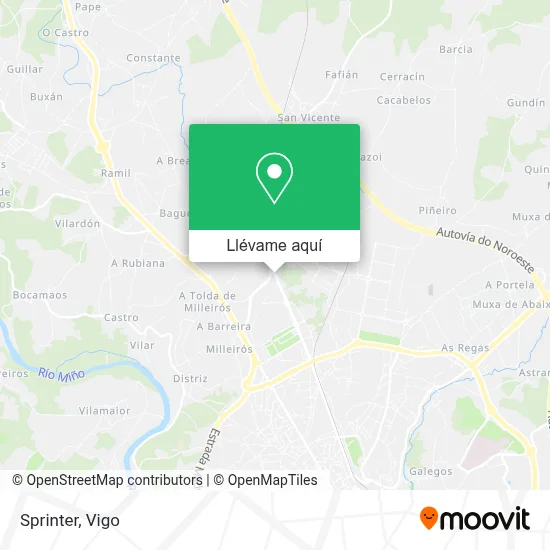 Mapa Sprinter