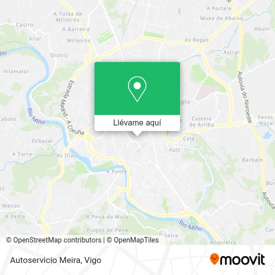 Mapa Autoservicio Meira
