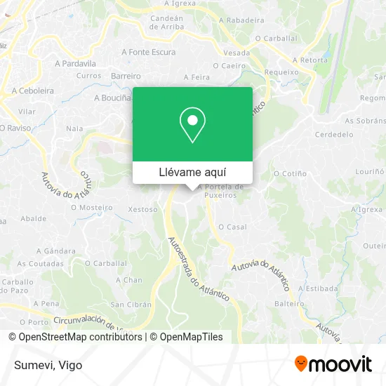Mapa Sumevi