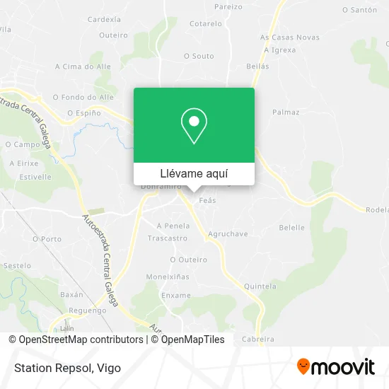 Mapa Station Repsol