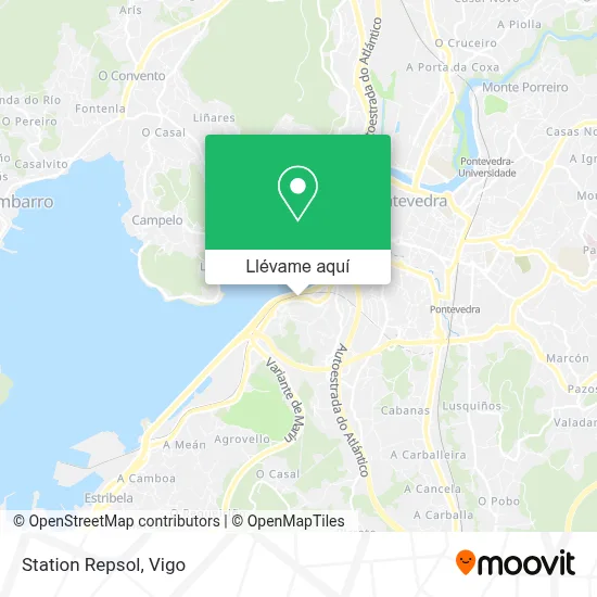 Mapa Station Repsol