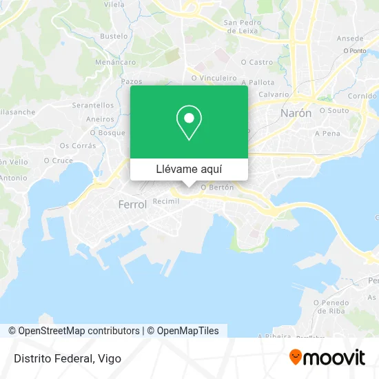 Mapa Distrito Federal