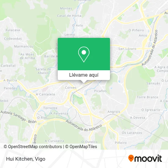 Mapa Hui Kitchen