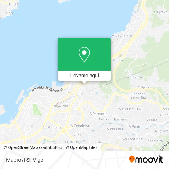 Mapa Maprovi Sl