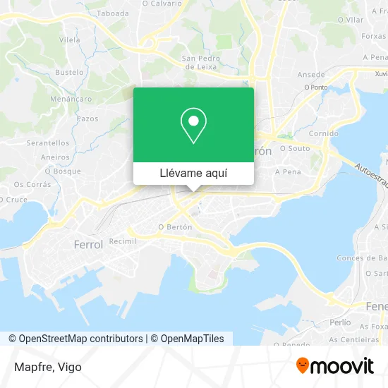 Mapa Mapfre
