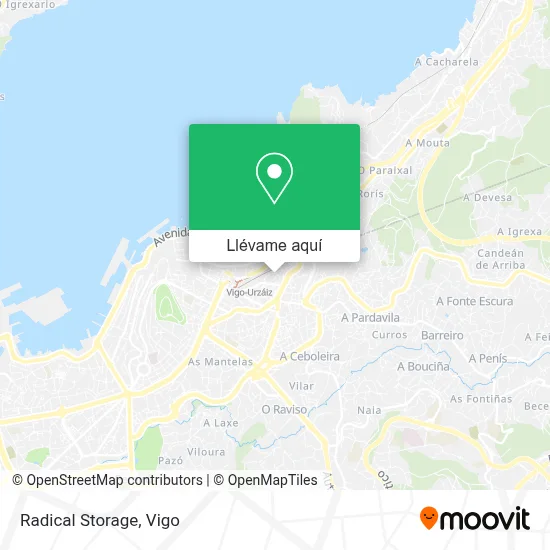 Mapa Radical Storage