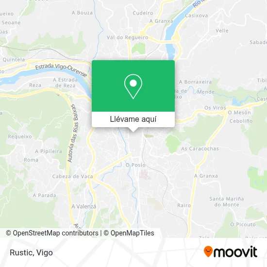 Mapa Rustic