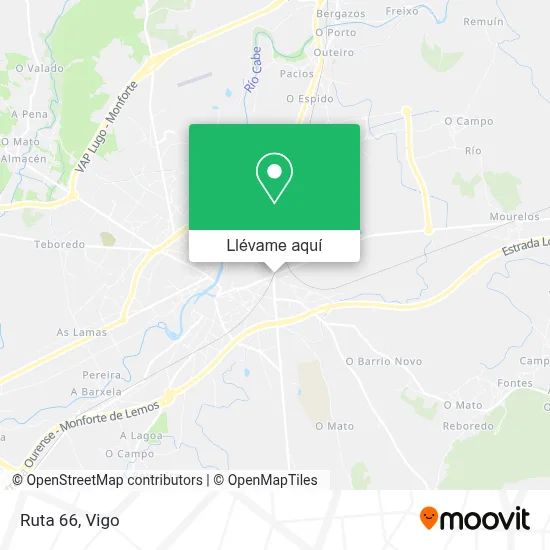 Mapa Ruta 66