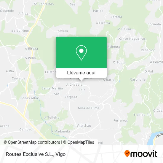 Mapa Routes Exclusive S.L.