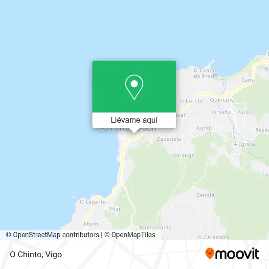 Mapa O Chinto