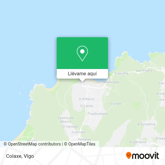 Mapa Colaxe